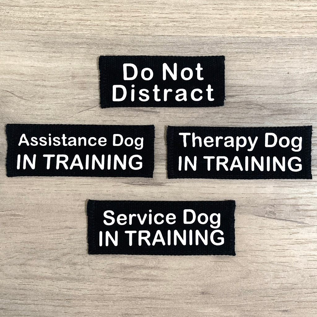 Custom Made Badge Add on for Dog Training Vest / Coat Order