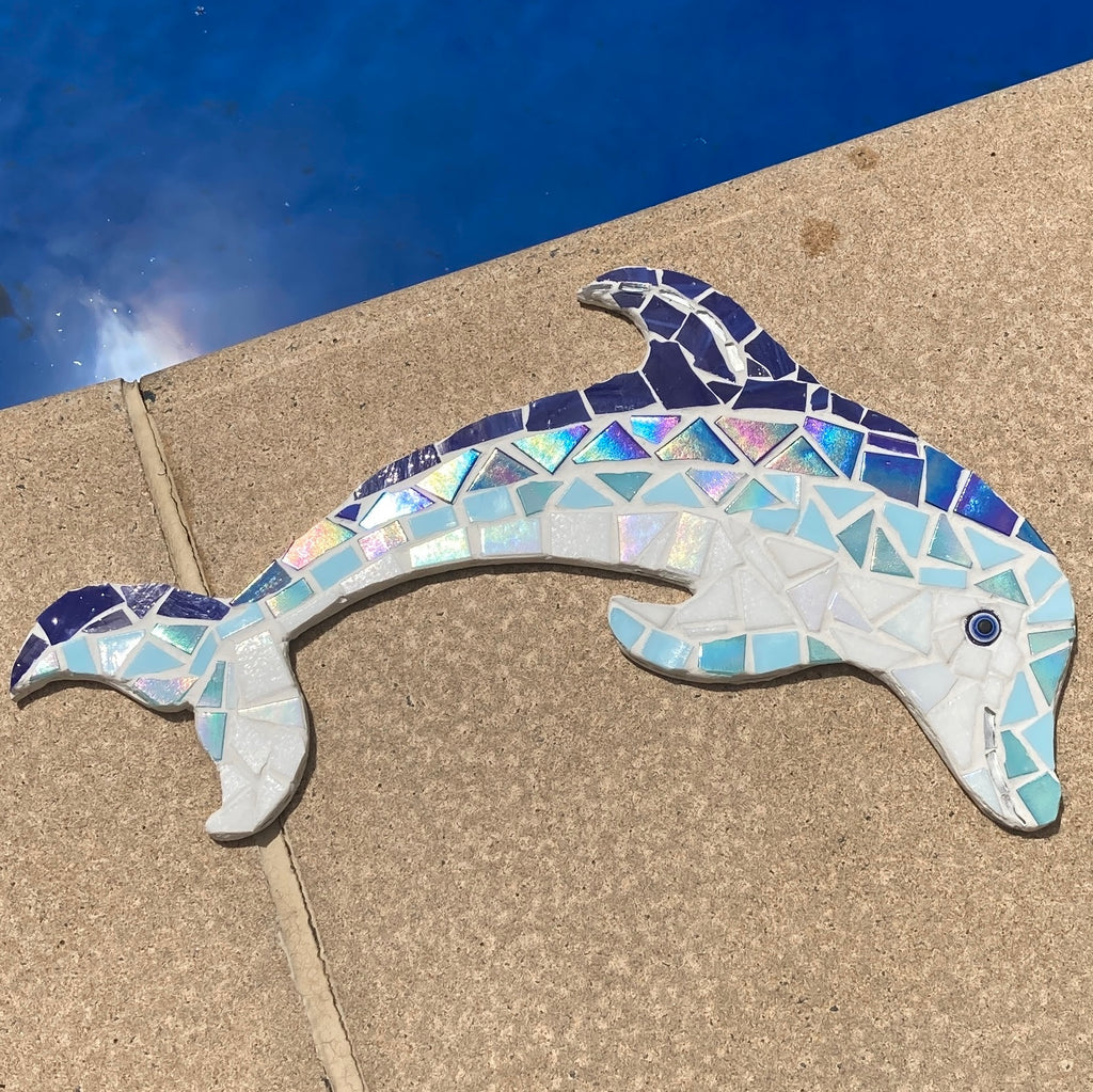 Debbie the Dolphin Mosaic