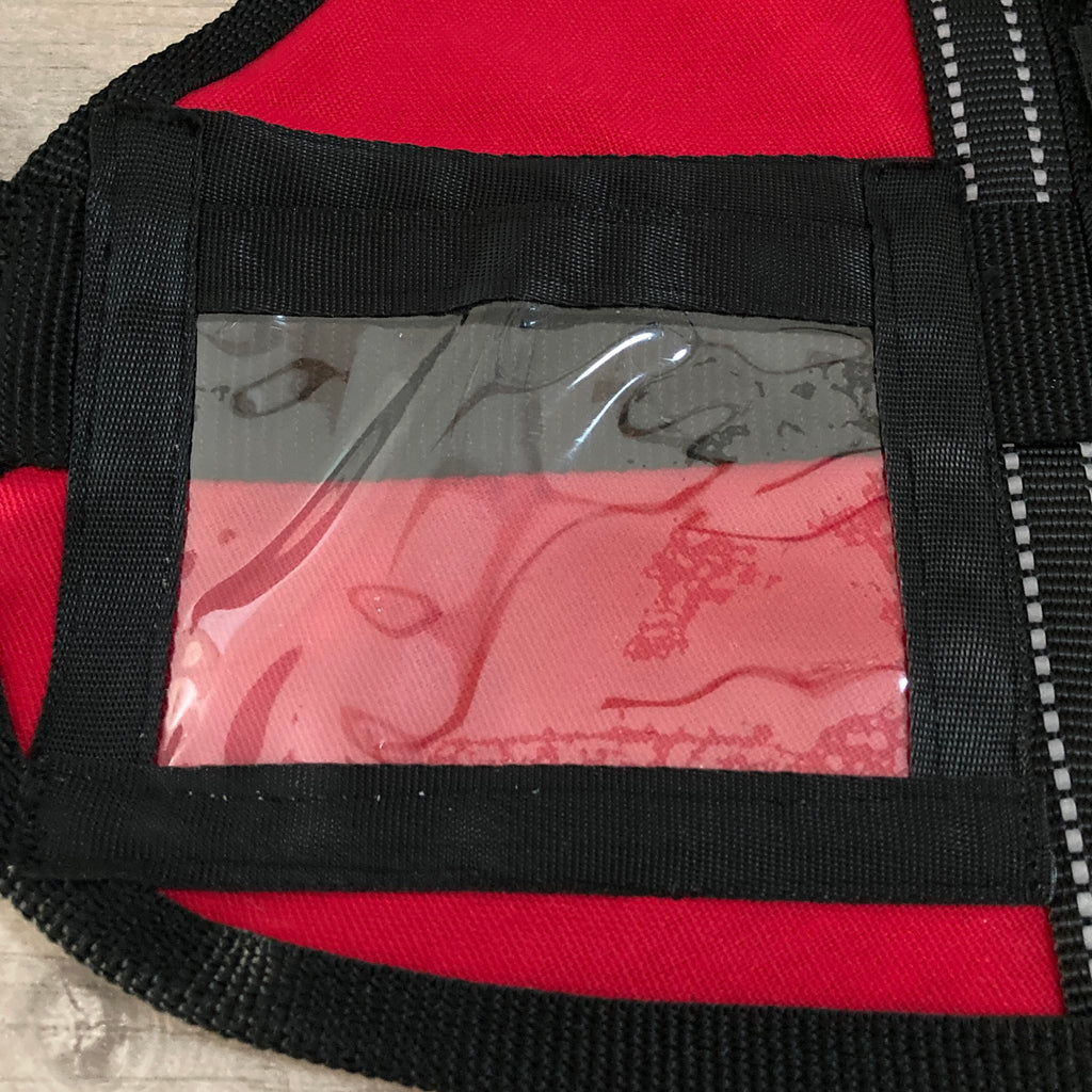 Custom Made ID Pouch Add on for Dog Training Vest / Coat Order