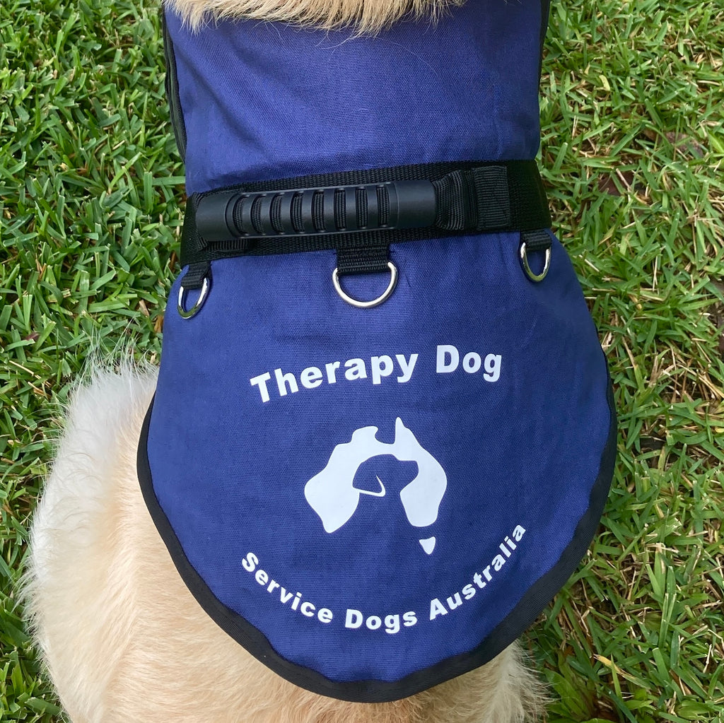 Custom Made One Colour Back/Side Print Add on for Dog Training Vest / Coat Order