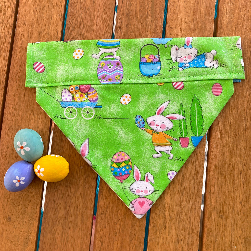 Easter Collection - Glitter Green Easter Bunnies