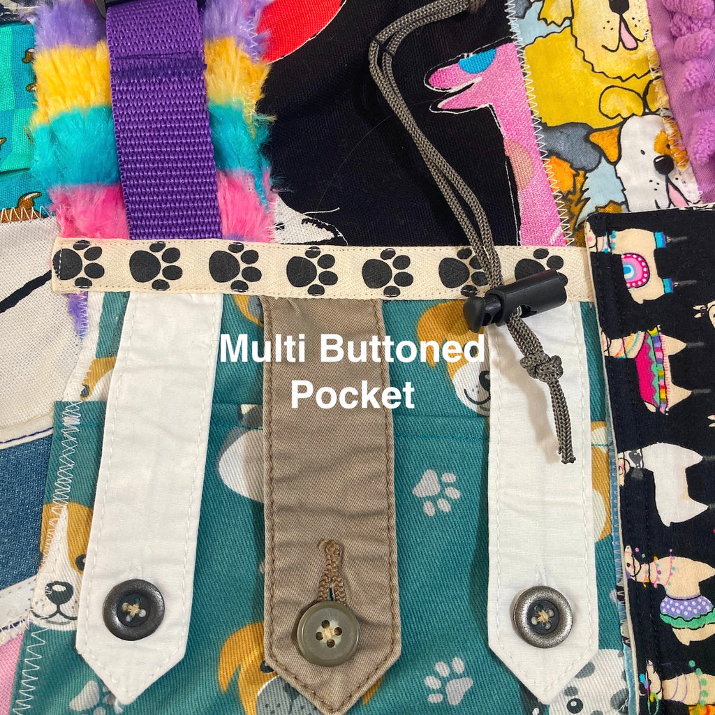 Custom Made Fine Motor Skills / Sensory Therapy Dog Coat