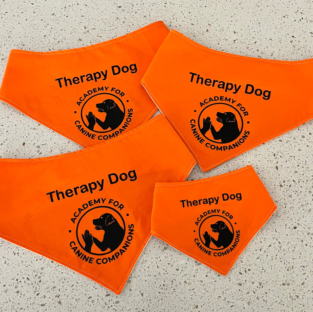 Custom Made Vinyl Transfer Print Dog Bandana - Your Design & Fabric Choice