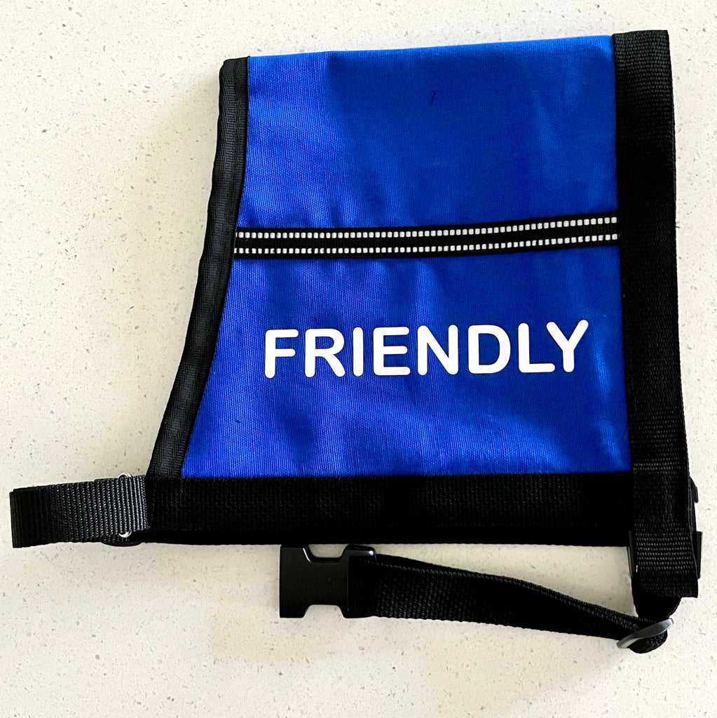 Custom Made Cape Style Therapy/Assistance/Wellbeing Dog Training Vest (Badges and Print not included)