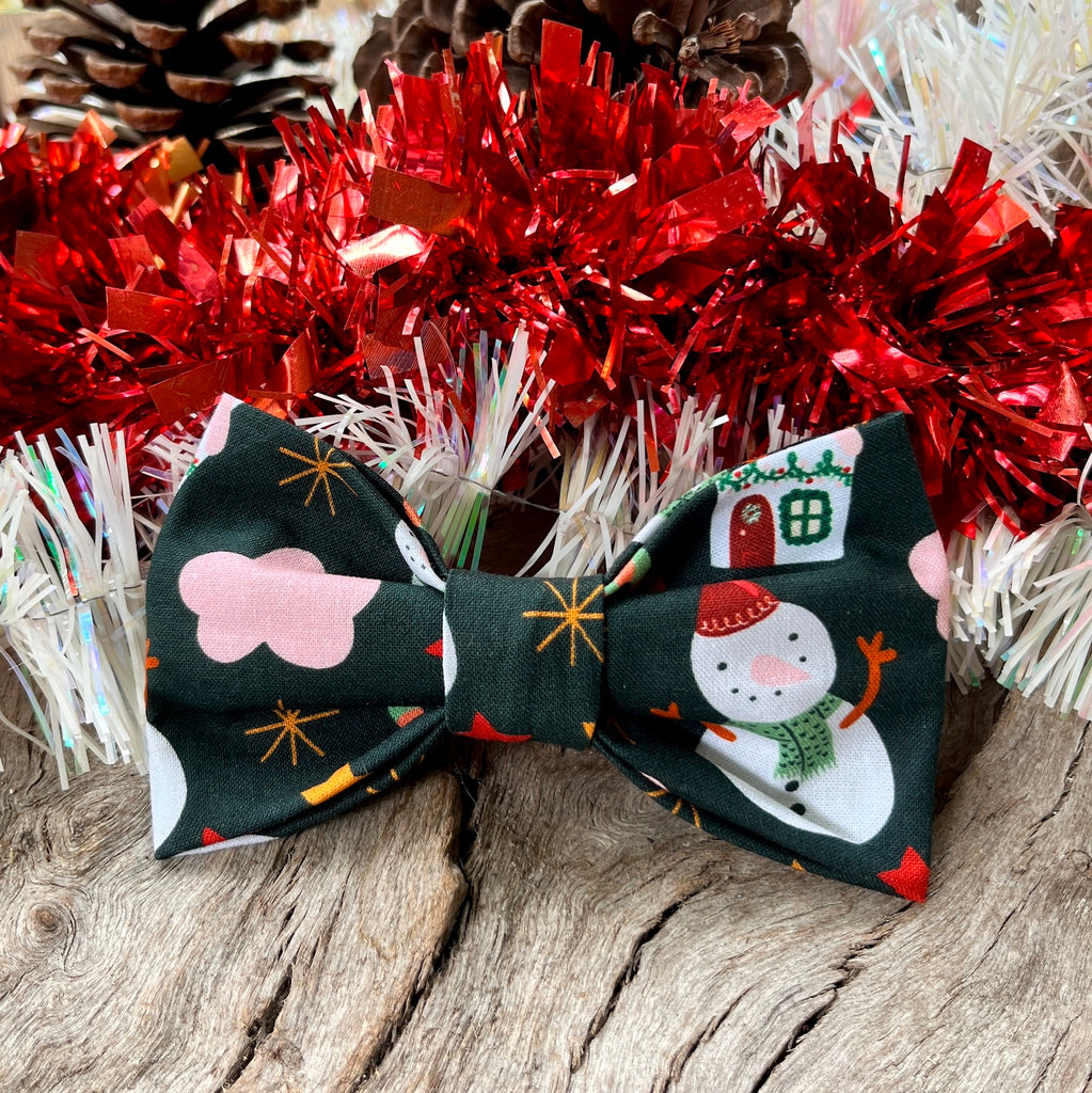 Xmas Bow Tie, SNOWMEN & GINGERBREAD HOUSES