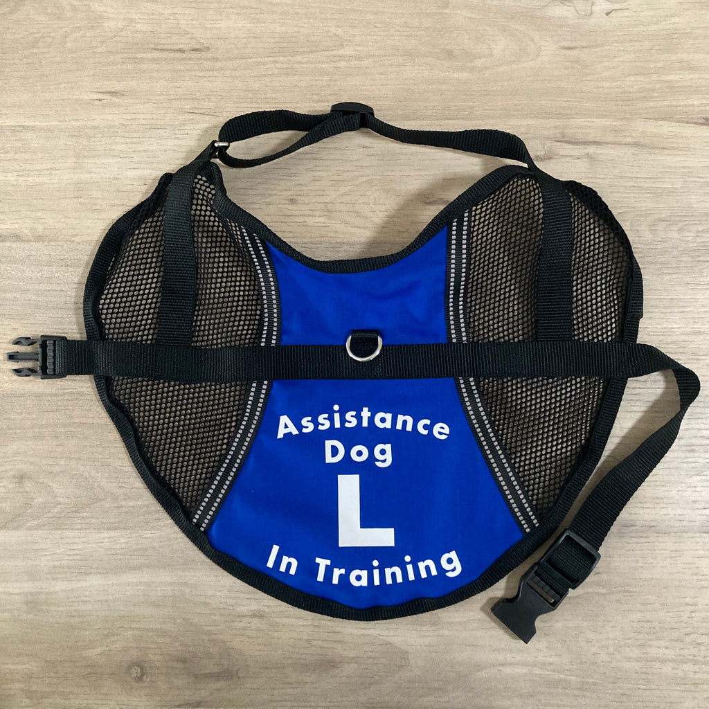 Lightweight Therapy/Assistance Dog/Wellbeing Training Vest/Coat (Badges & Print Not Included)