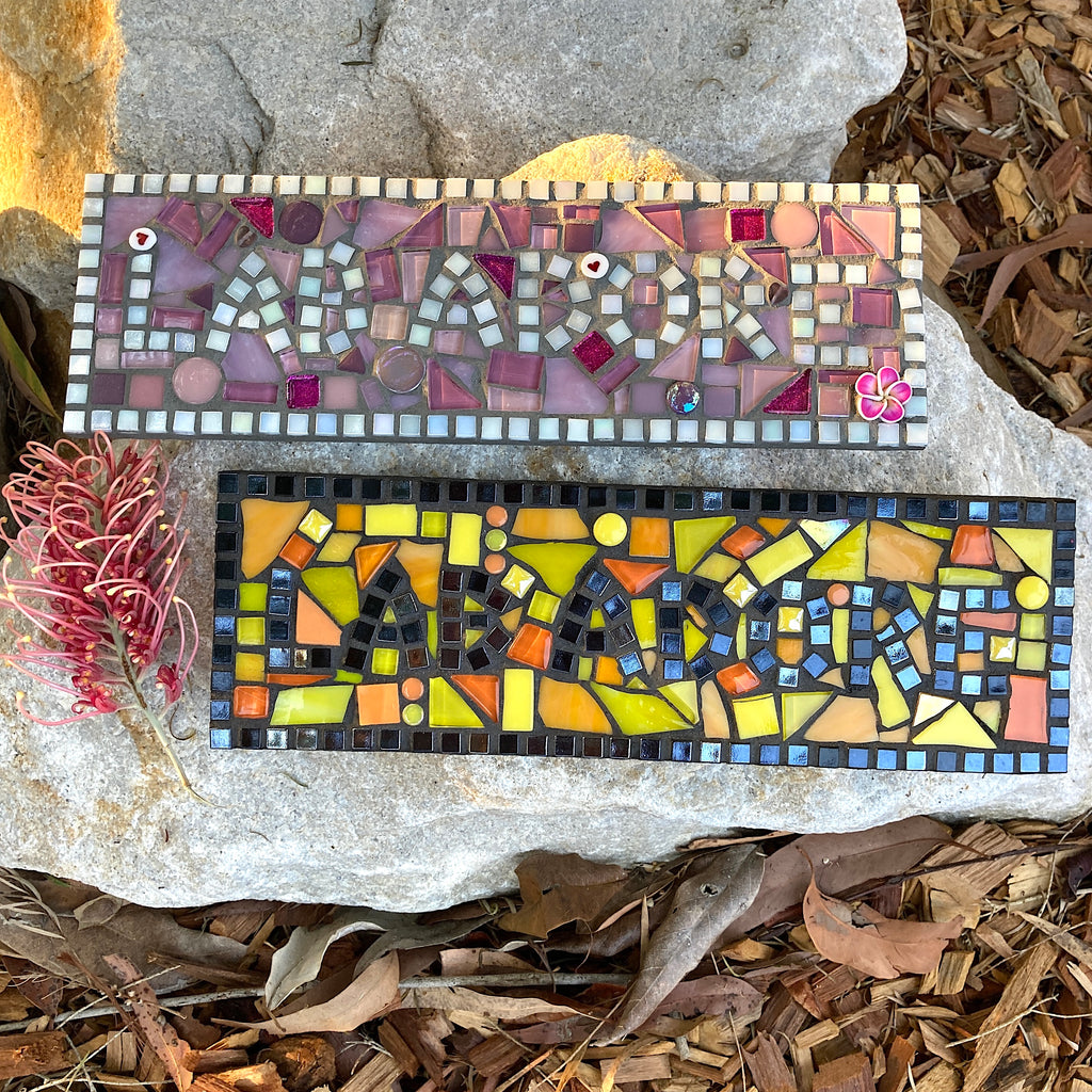 Lab Adore Mosaic Art Plaque - MEDIUM - Choice of colours