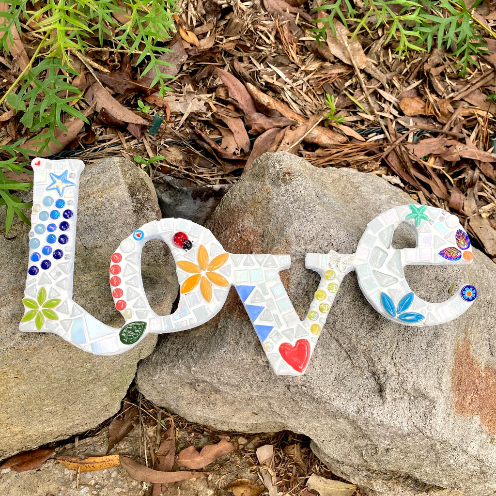 LOVE Mosaic Art