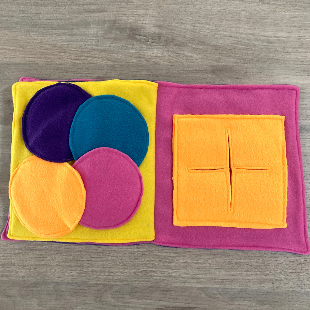 Snuffle Puzzle Book - Choice of colours, Canine Enrichment Activity