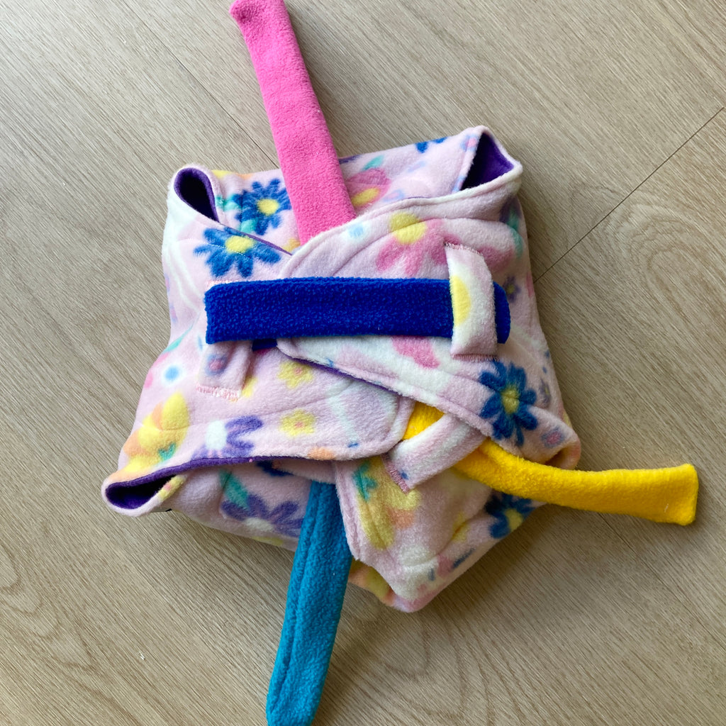 "Lockable" Snuffle 'n Burrow Puzzle  - Dog Enrichment Puzzle