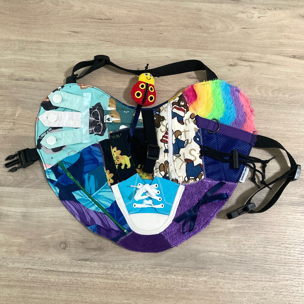 Custom Made Fine Motor Skills / Sensory Therapy Dog Coat