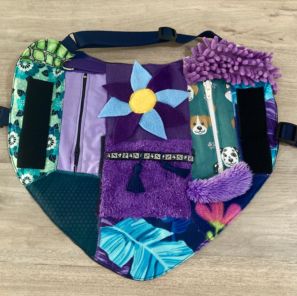 Custom Made Fine Motor Skills / Sensory Therapy Dog Coat