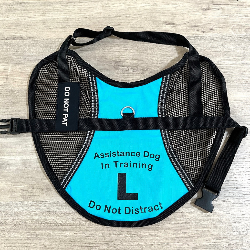 Lightweight Therapy/Assistance Dog/Wellbeing Training Vest/Coat (Badges & Print Not Included)