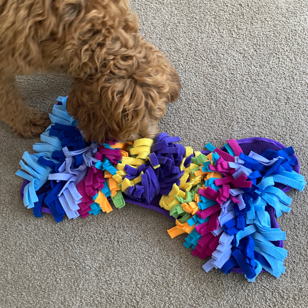 Fleece Snuffle Bone - Dog Enrichment Puzzle
