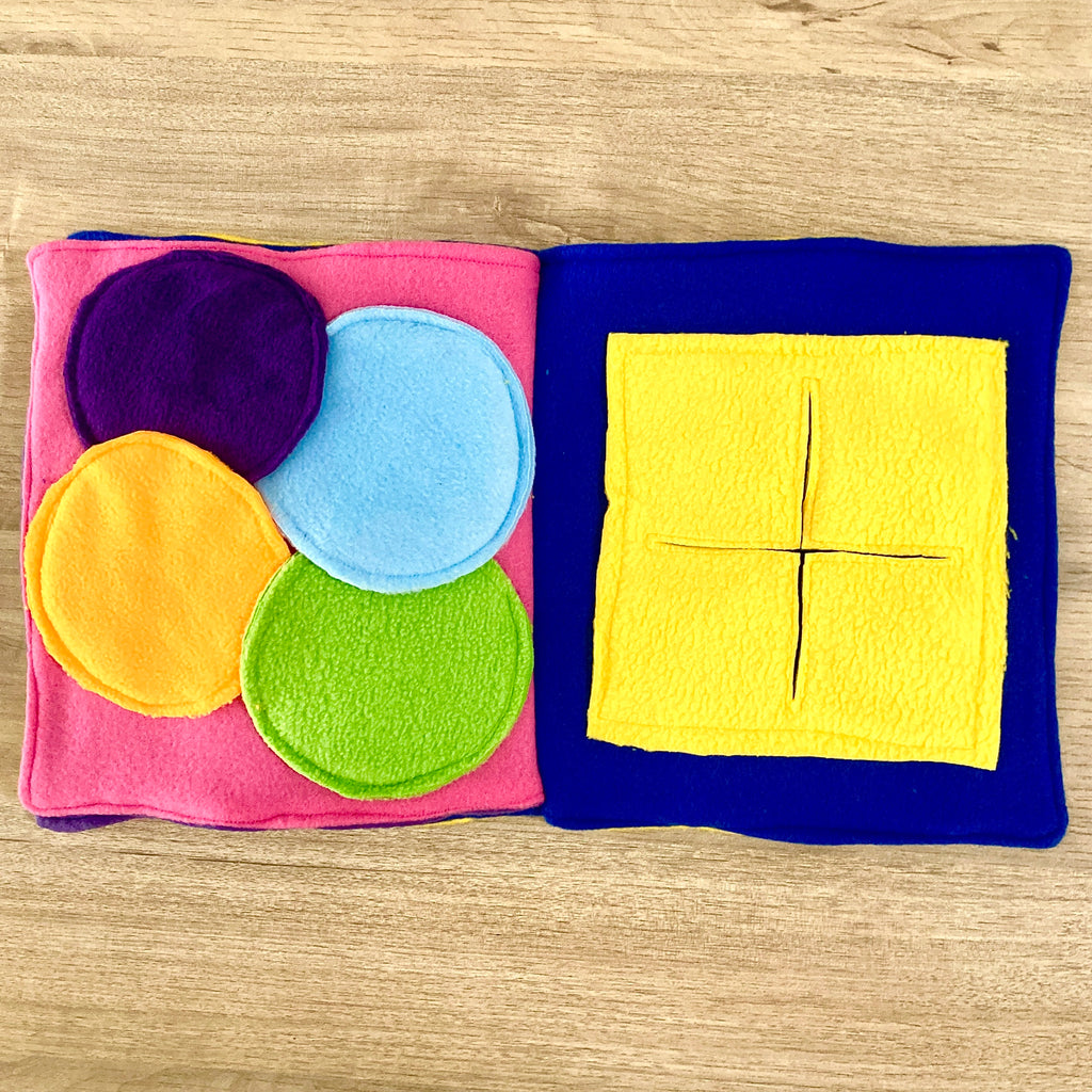 Snuffle Puzzle Book - Choice of colours, Canine Enrichment Activity
