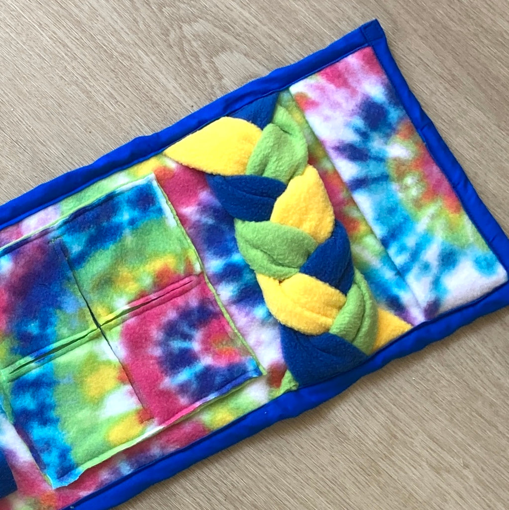 Travel Snuffle Puzzle Roll - Dog Enrichment Activity, choice of 3 designs