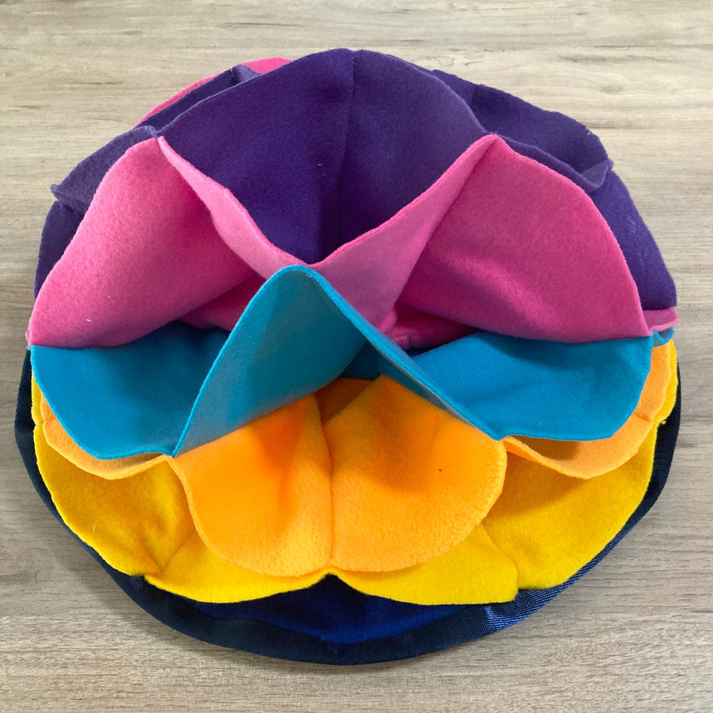 Fleece Snuffle Lotus - Dog Enrichment Puzzle, 2 sizes