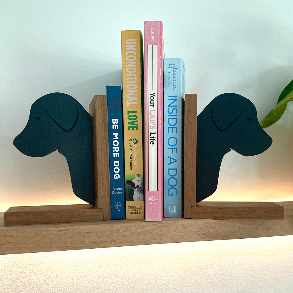 Dog Head Book Ends - Labradorable!