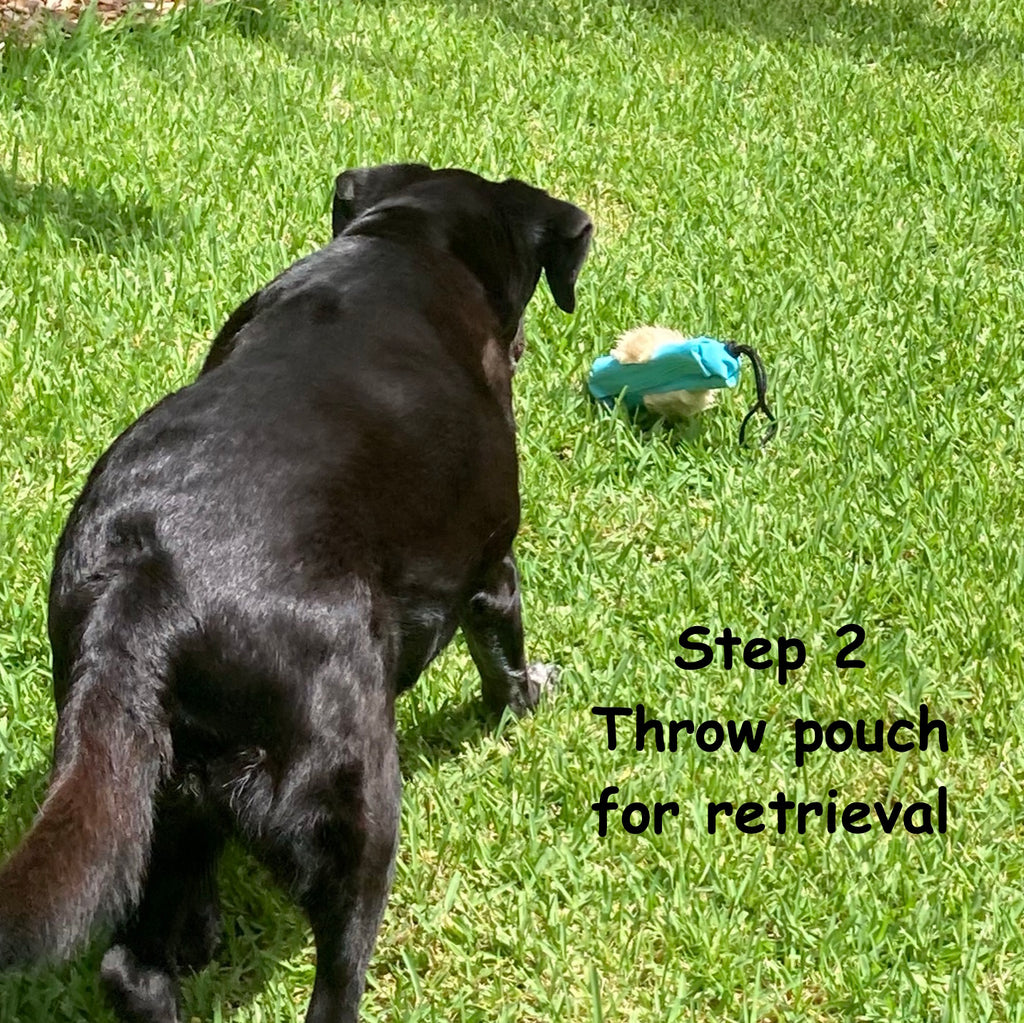 "Dummy Prey" Cylinder Pouch, Great for Recall & Scent Training