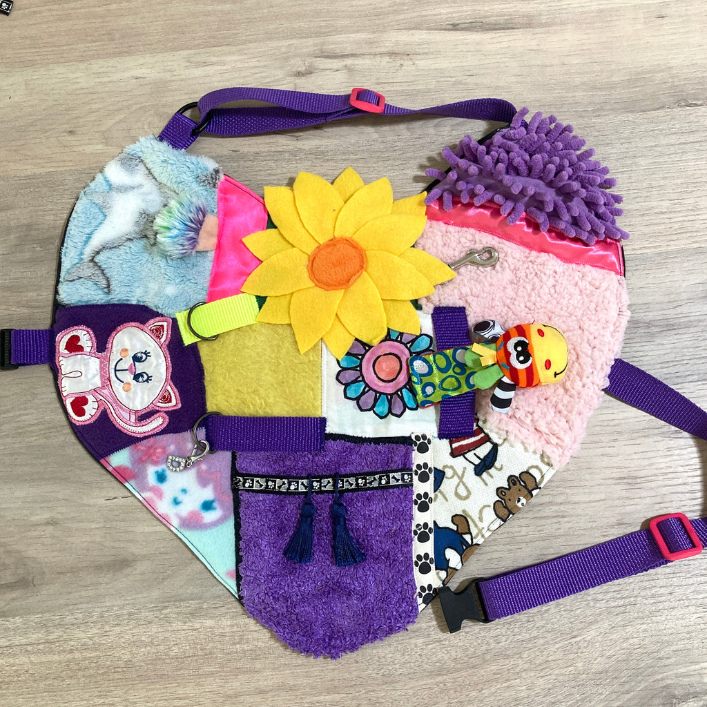 Custom Made Fine Motor Skills / Sensory Therapy Dog Coat