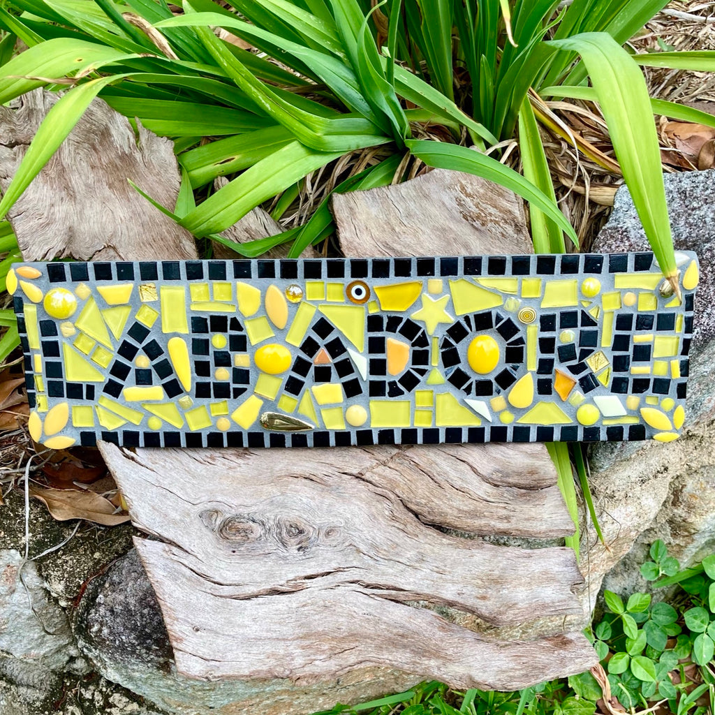 Lab Adore Mosaic Art Plaque - LARGE - Choice of colours