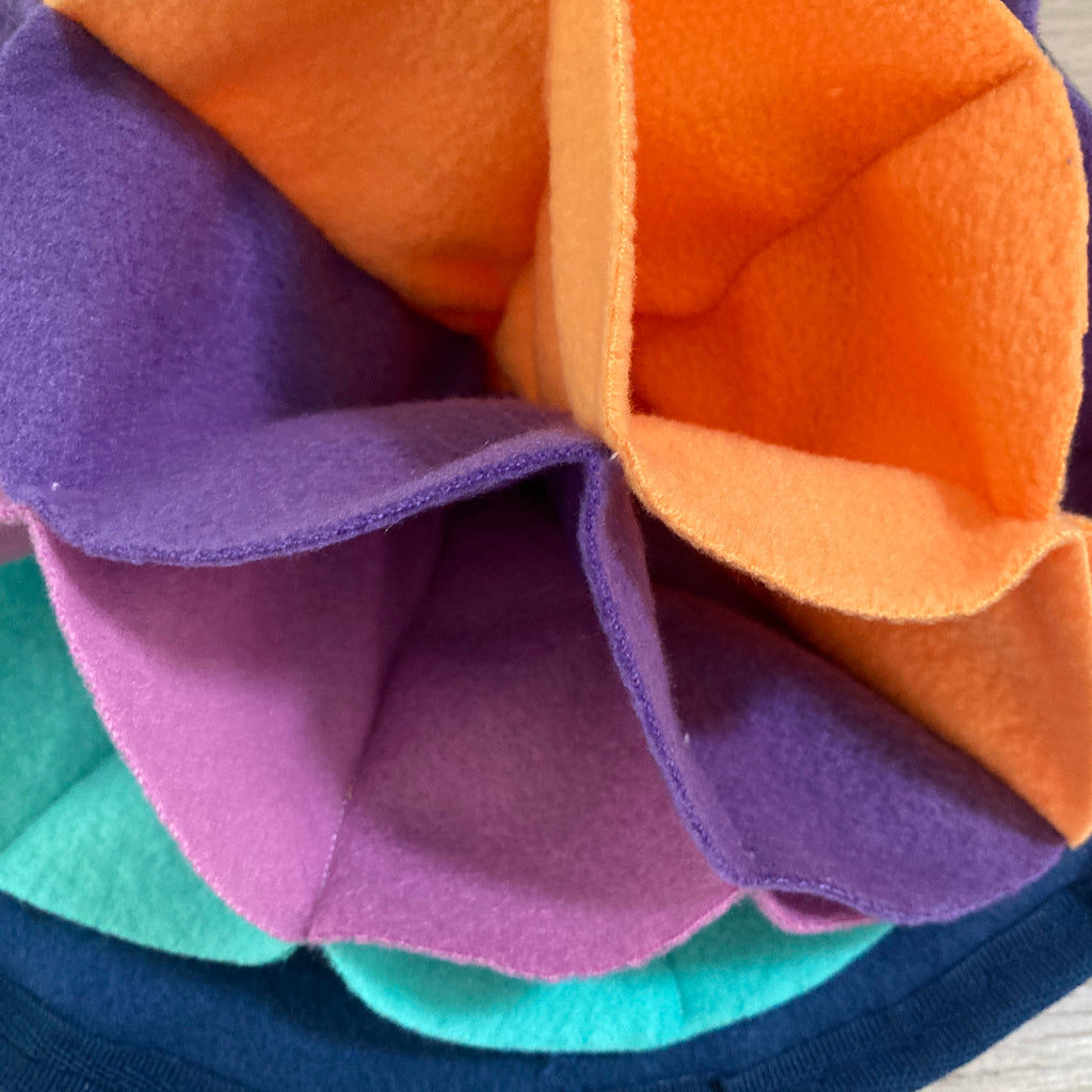 Fleece Snuffle Lotus - Dog Enrichment Puzzle, 2 sizes