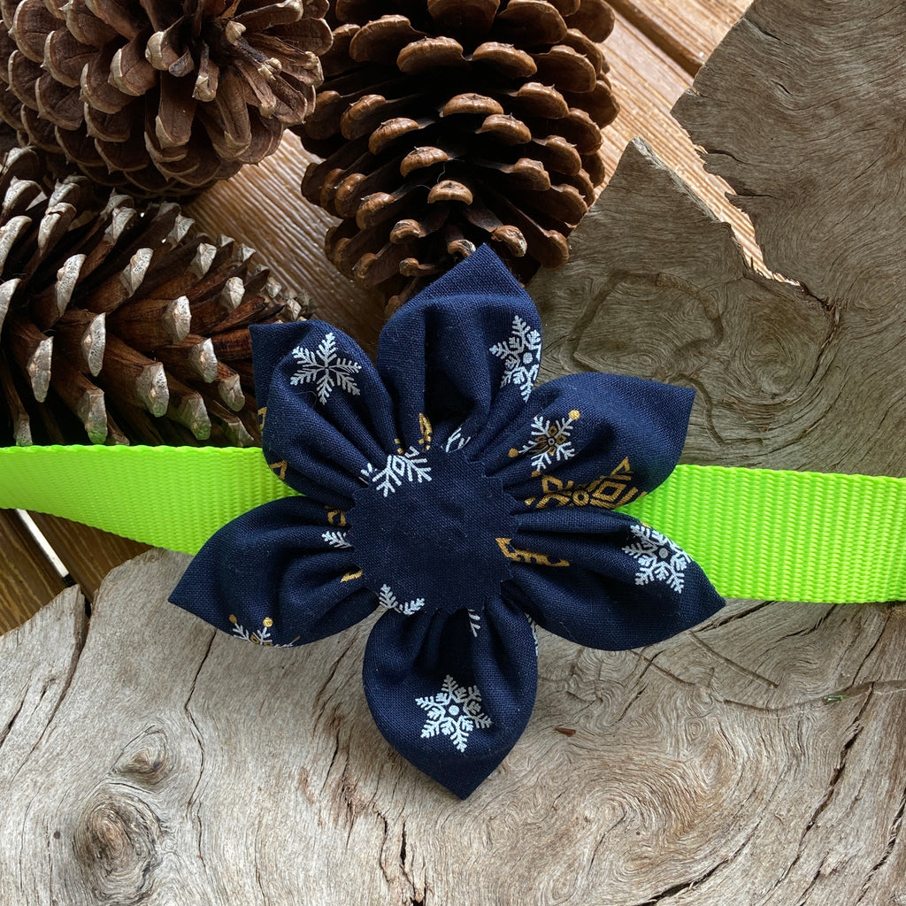 Christmas Collection - NAVY SNOWFLAKE