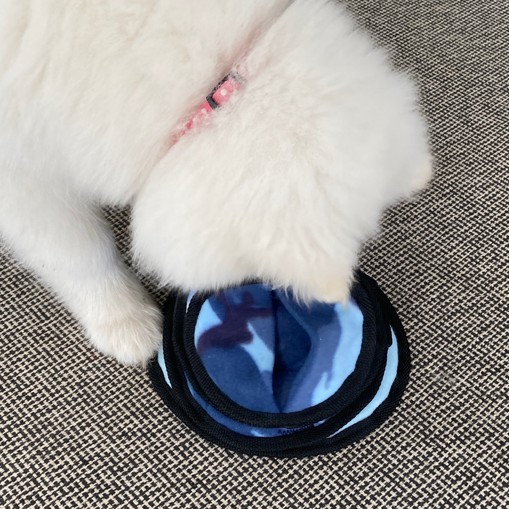 Puppy Snuffle Disc Tower