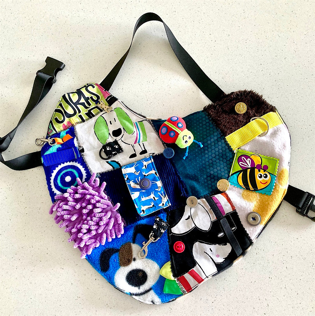 Custom Made Fine Motor Skills / Sensory Therapy Dog Coat