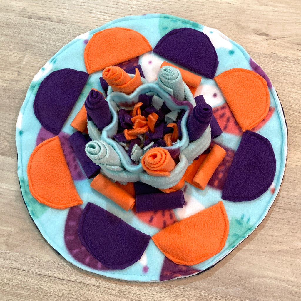 Fleece Snuffle Cake - Dog Enrichment Puzzle