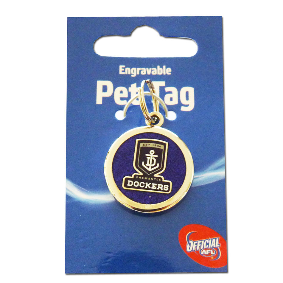 AFL Fremantle Dockers Dog / Pet Tag