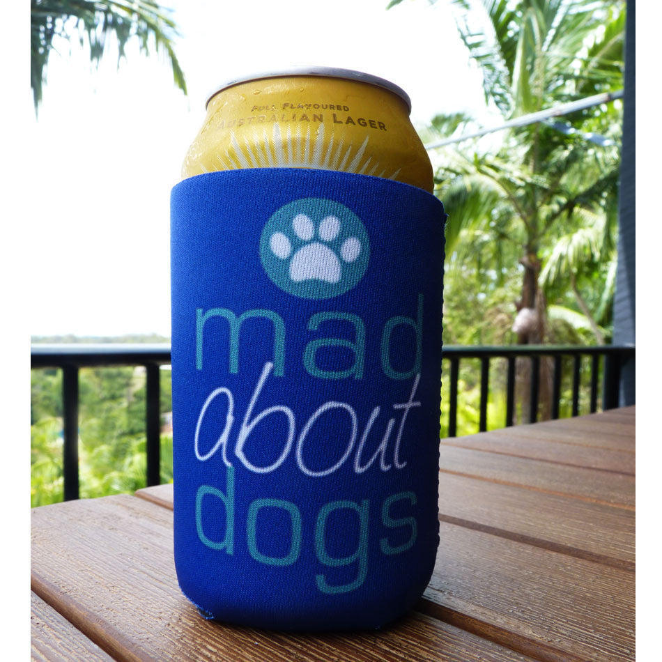 Set of 2 Neoprene Beer / Stubby Cooler for Dog Lovers
